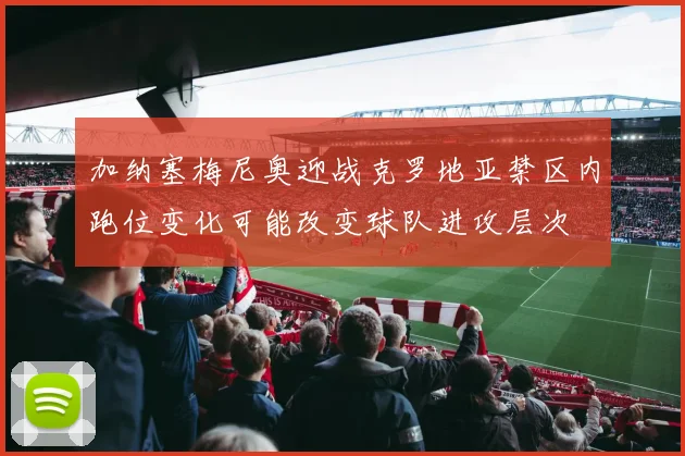 加纳塞梅尼奥迎战克罗地亚禁区内跑位变化可能改变球队进攻层次